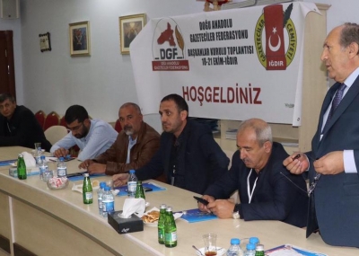 DGF BAŞKANLAR KURULU  IĞDIR TOPLANTISI 