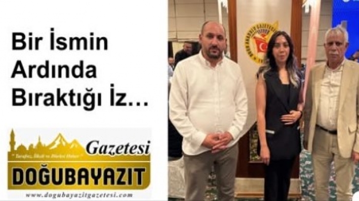 BİR İSMİN ARDINDA BIRAKTIĞI İZ