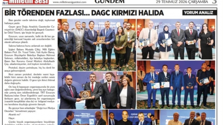 BİR TÖRENDEN FAZLASI